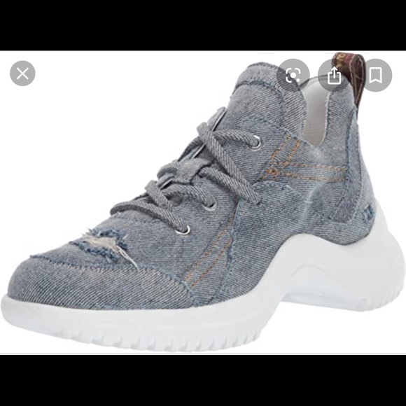 Sam Edelman Shoes - SAM EDELMAN MEENA DENIM SNEAKERS